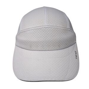 Hind Strapback 5 Panel Hat White One Size Adjustable Solid Outdoor